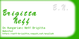 brigitta neff business card